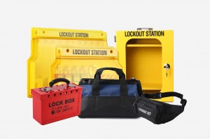 (8)Lockout Station,Lockout Box & Bags